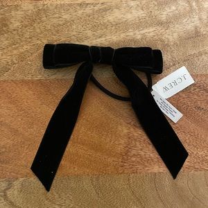 J Crew Bowtie hair scrunchie NWT